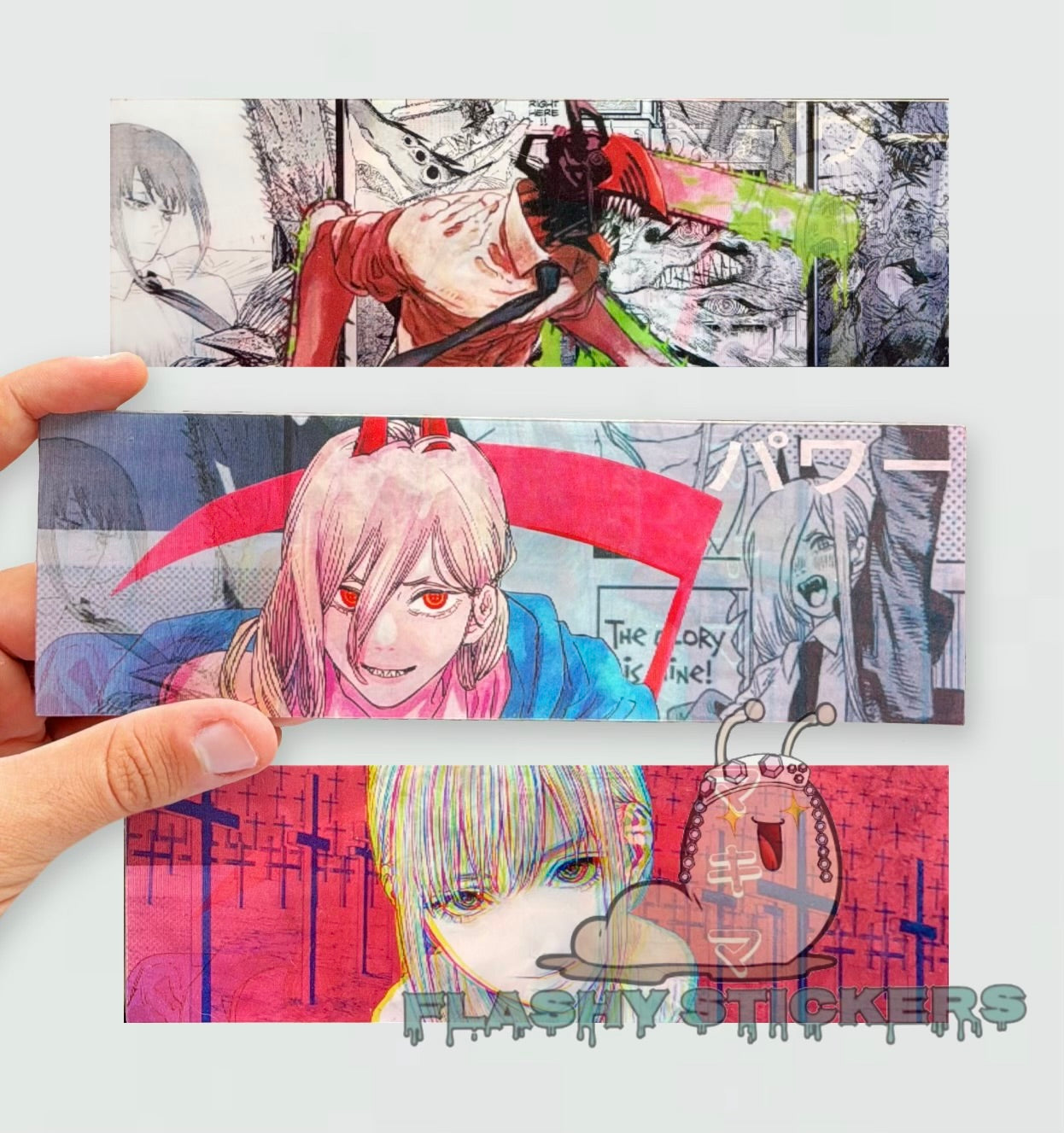 CHAINSAW MAN MOTION STICKER SLAP