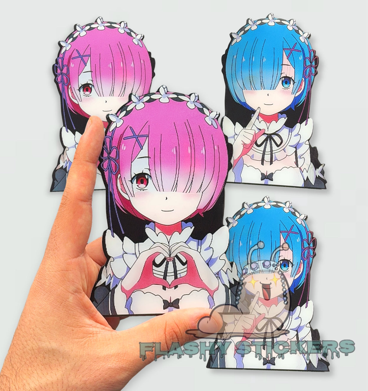 TWIN MAIDS MOTION STICKER