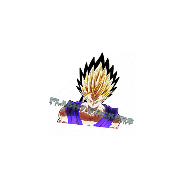 MINI BEAST GOHAN MOTION STICKER