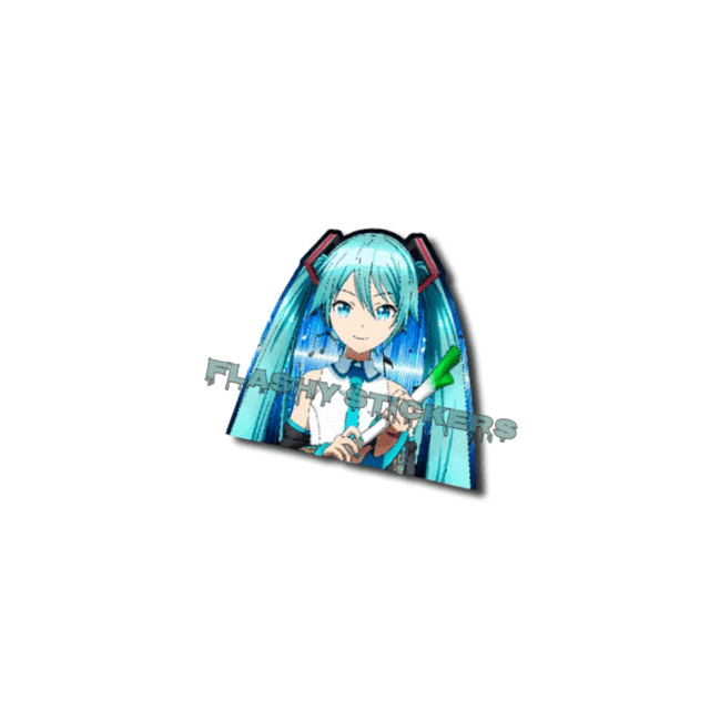 MINI MIKU MOTION STICKER