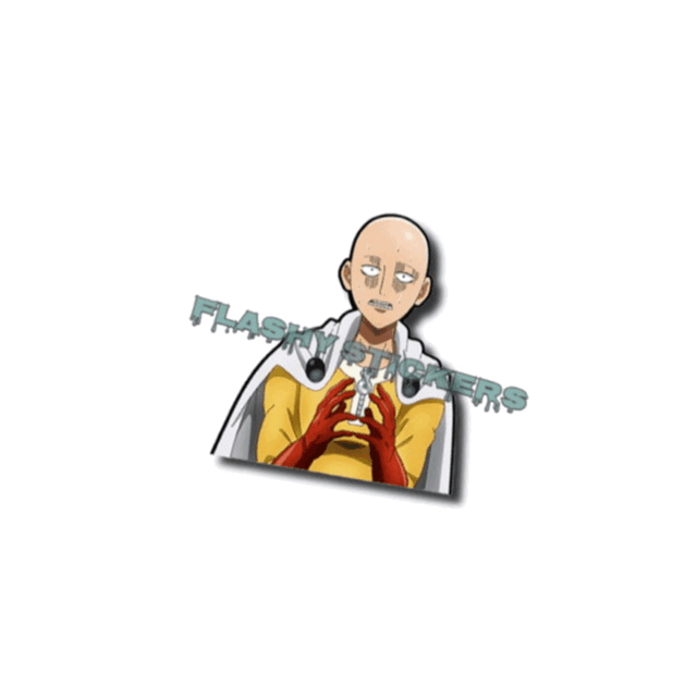 MINI ONE PUNCH MOTION STICKER
