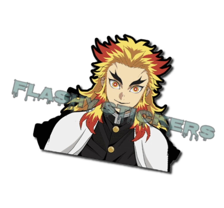 FLAME PILLAR MOTION STICKER