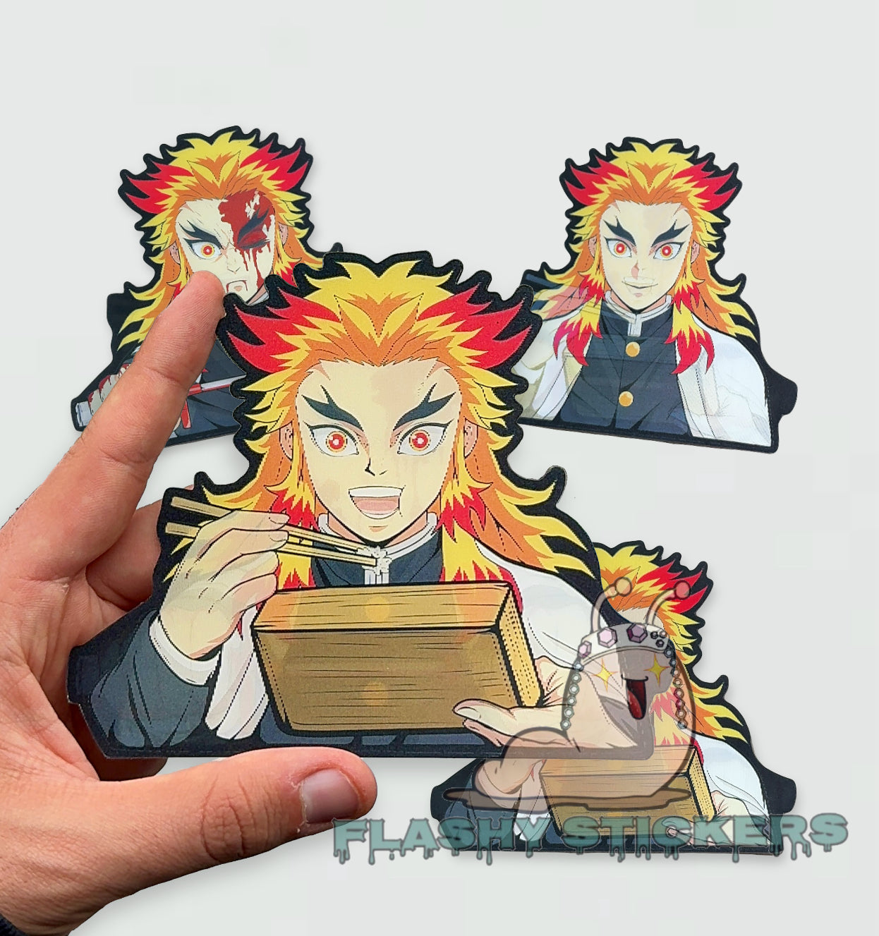 FLAME PILLAR MOTION STICKER