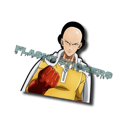 ONE PUNCH MOTION STICKER