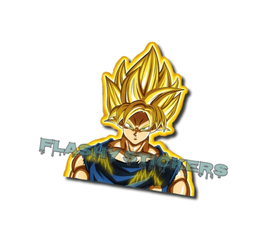 SAIYAN FROM EARTH MOTION STICKER