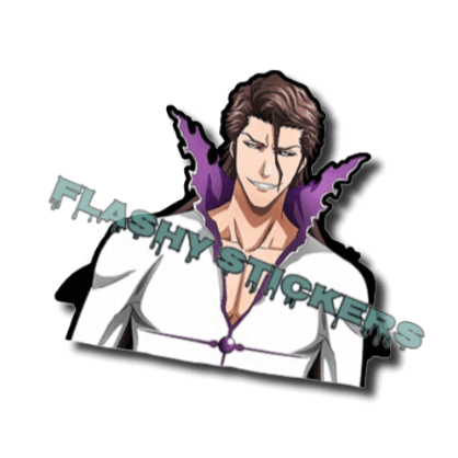CAPTAIN AIZEN MOTION STICKER