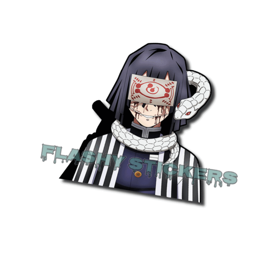 SERPENT PILLAR MOTION STICKER