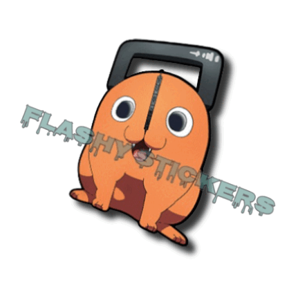 CHAIN PUP MOTION STICKER