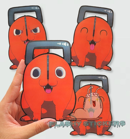 CHAIN PUP MOTION STICKER