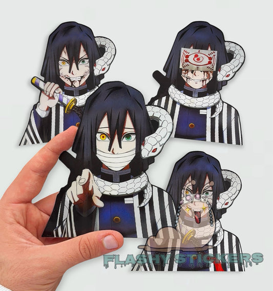SERPENT PILLAR MOTION STICKER