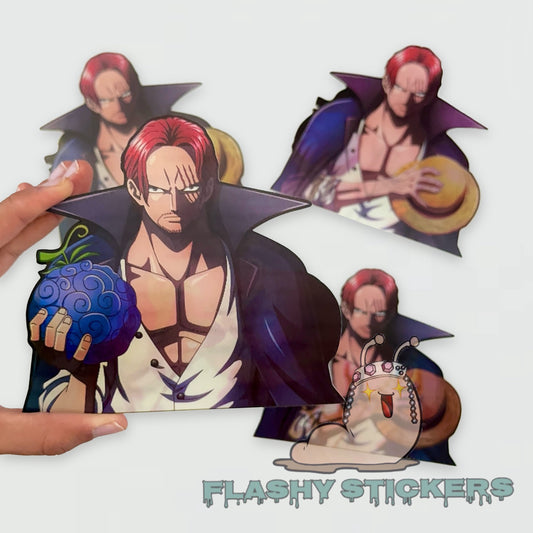 RED-HAIRED SHANKS MOTION STICKER