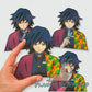 WATER PILLAR MOTION STICKER