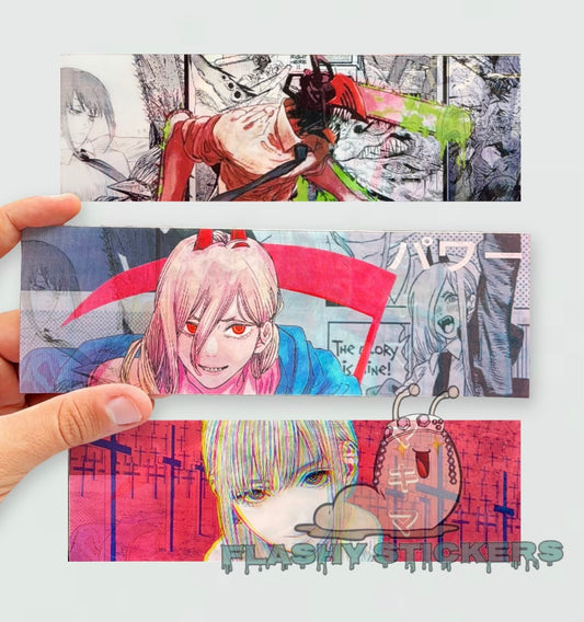 CHAINSAW MAN MOTION STICKER SLAP