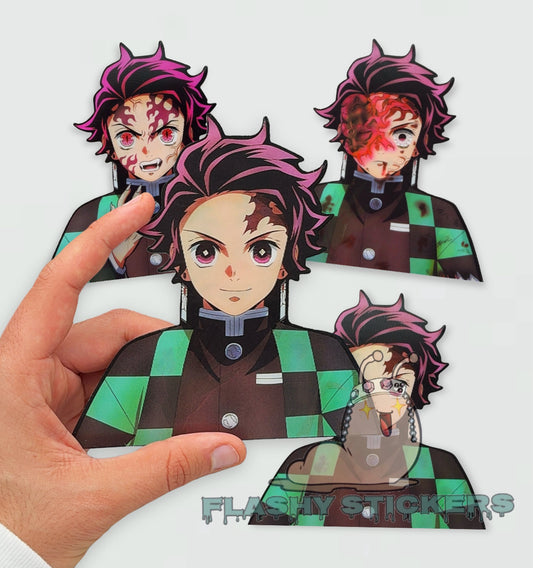 SCARRED KID MOTION STICKER