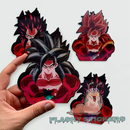 SSJ4 MOTION STICKER