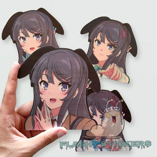 BUNNY GIRL MOTION STICKERS