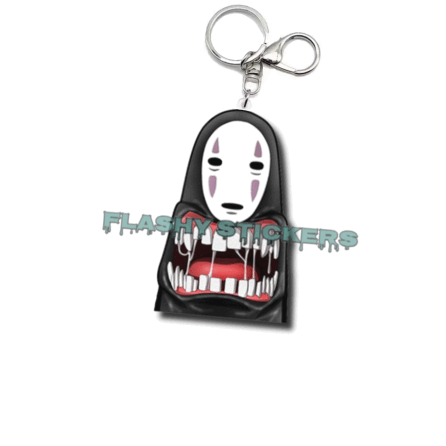 NO FACE MOTION KEYCHAIN