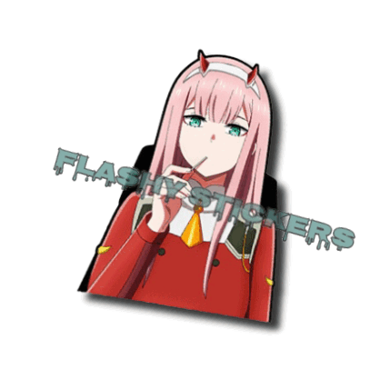 ZERO TWO MOTION STICKER – Flashy Stickers