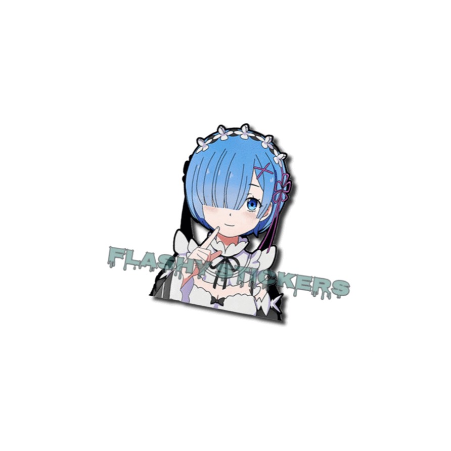 MINI REM X RAM MOTION STICKER – Flashy Stickers