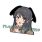 BUNNY GIRL MOTION STICKERS