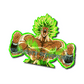 SAIYAN MONSTER MOTION STICKER